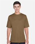 Team 365 TT11 Zone Performance T-Shirt - Coyote Brown - model front