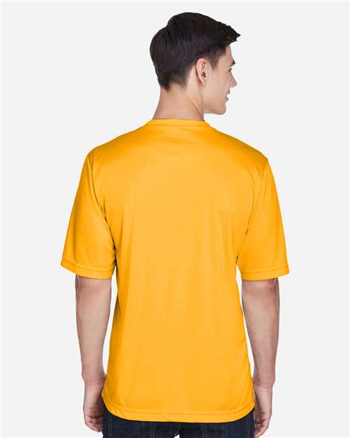 Team 365 TT11 Zone Performance T-Shirt - Sport Athletic Gold - model back