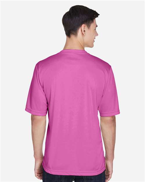 Team 365 TT11 Zone Performance T-Shirt - Sport Charity Pink - model back