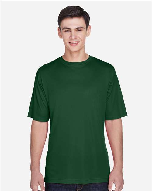 Team 365 TT11 Zone Performance T-Shirt - Sport Dark Green - model front