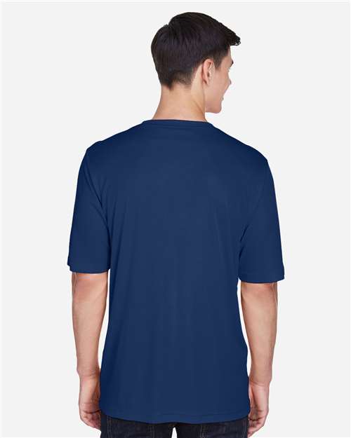 Team 365 TT11 Zone Performance T-Shirt - Sport Dark Navy - model back