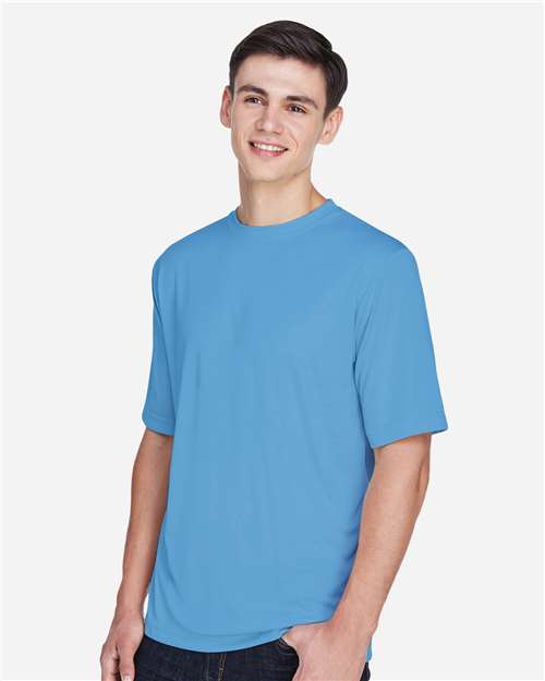 Team 365 TT11 Zone Performance T-Shirt - Sport Light Blue - model side