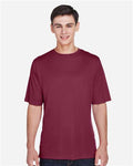 Team 365 TT11 Zone Performance T-Shirt - Sport Maroon - model front