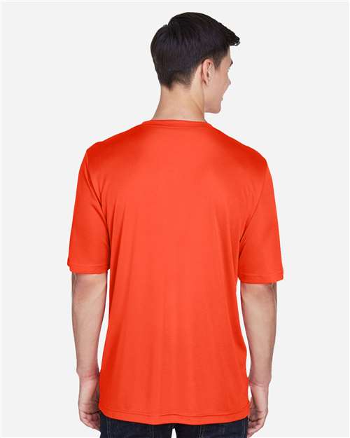 Team 365 TT11 Zone Performance T-Shirt - Sport Orange - model back