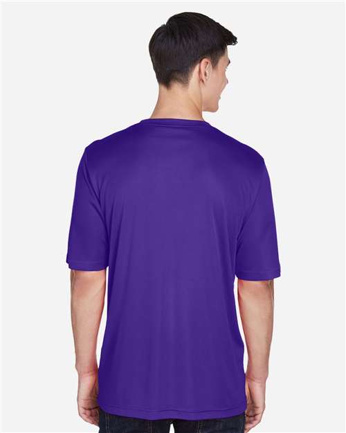 Team 365 TT11 Zone Performance T-Shirt - Sport Purple - model back