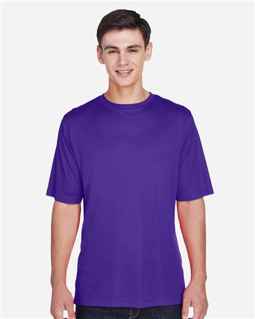Team 365 TT11 Zone Performance T-Shirt - Sport Purple - model front