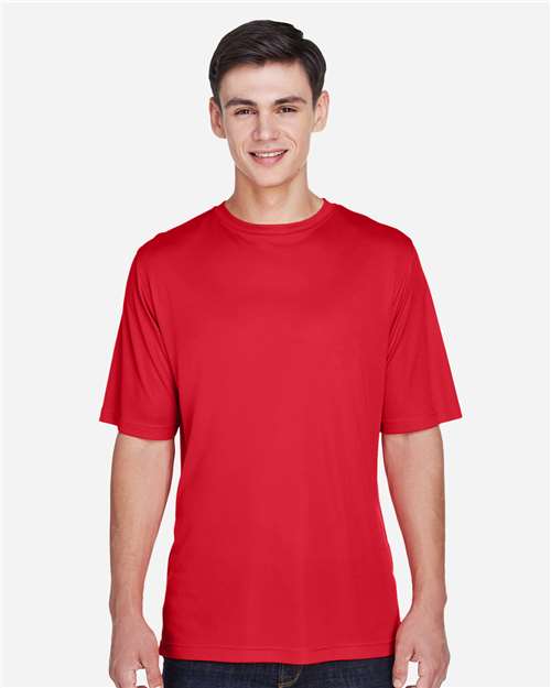 Team 365 TT11 Zone Performance T-Shirt - Sport Red - model front