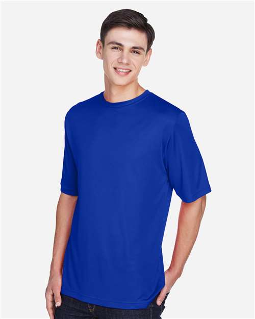 Team 365 TT11 Zone Performance T-Shirt - Sport Royal - model side