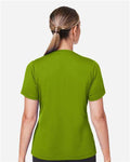 Team 365 TT15W Women's Zone Performance Mesh T-Shirt - Acid Green - model back