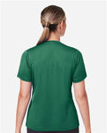 Team 365 TT15W Women's Zone Performance Mesh T-Shirt - Sport Forest - model back