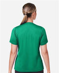 Team 365 TT15W Women's Zone Performance Mesh T-Shirt - Sport Kelly - model back