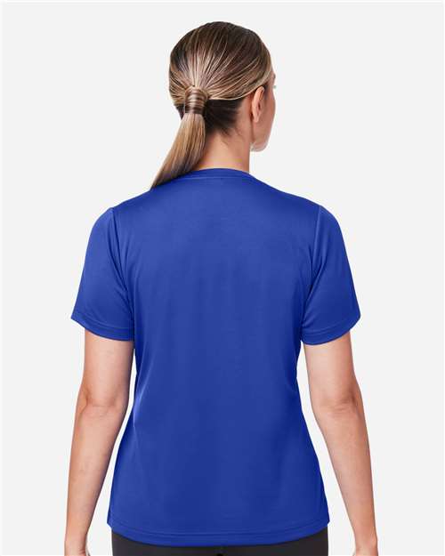 Team 365 TT15W Women's Zone Performance Mesh T-Shirt - Sport Royal - model back