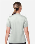 Team 365 TT15W Women's Zone Performance Mesh T-Shirt - Sport Silver - model back