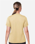 Team 365 TT15W Women's Zone Performance Mesh T-Shirt - Sport Vegas Gold - model back