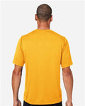 Team 365 TT15 Men's Zone Performance Mesh T-Shirt - Sport Athletic Gold - model back