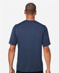 Team 365 TT15 Men's Zone Performance Mesh T-Shirt - Sport Dark Navy - model back