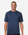 Team 365 TT15 Men's Zone Performance Mesh T-Shirt - Sport Dark Navy - model front
