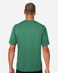 Team 365 TT15 Men's Zone Performance Mesh T-Shirt - Sport Forest - model back