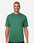 Team 365 TT15 Men's Zone Performance Mesh T-Shirt - Sport Forest - model front