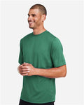 Team 365 TT15 Men's Zone Performance Mesh T-Shirt - Sport Forest - model side