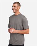 Team 365 TT15 Men's Zone Performance Mesh T-Shirt - Sport Graphite - model side