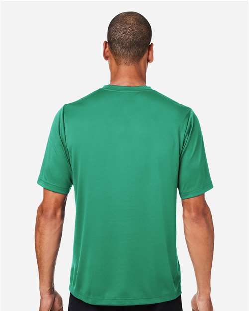 Team 365 TT15 Men's Zone Performance Mesh T-Shirt - Sport Kelly - model back