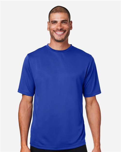 Team 365 TT15 Men's Zone Performance Mesh T-Shirt - Sport Royal - model front