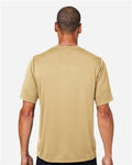 Team 365 TT15 Men's Zone Performance Mesh T-Shirt - Sport Vegas Gold - model back