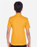 Team 365 TT11Y Youth Zone Performance T-Shirt - Sport Athletic Gold - model back