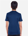 Team 365 TT11Y Youth Zone Performance T-Shirt - Sport Dark Navy - model back