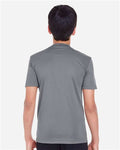 Team 365 TT11Y Youth Zone Performance T-Shirt - Sport Graphite - model back