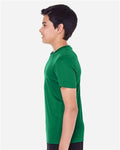 Team 365 TT11Y Youth Zone Performance T-Shirt - Sport Kelly - model side
