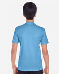 Team 365 TT11Y Youth Zone Performance T-Shirt - Sport Light Blue - model back
