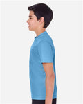 Team 365 TT11Y Youth Zone Performance T-Shirt - Sport Light Blue - model side