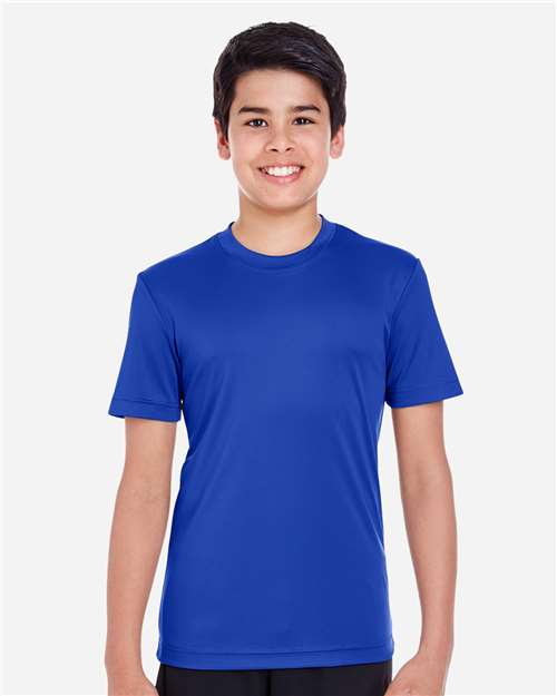 Team 365 TT11Y Youth Zone Performance T-Shirt - Sport Royal - model front