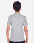 Team 365 TT11Y Youth Zone Performance T-Shirt - Sport Silver - model back