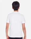 Team 365 TT11Y Youth Zone Performance T-Shirt - White - model back
