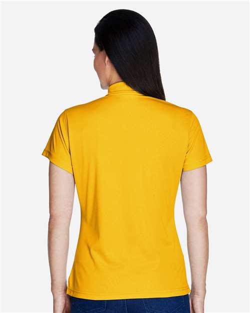 Team 365 TT21W Women's Command Snag Protection Polo - Sport Athletic Gold - model back