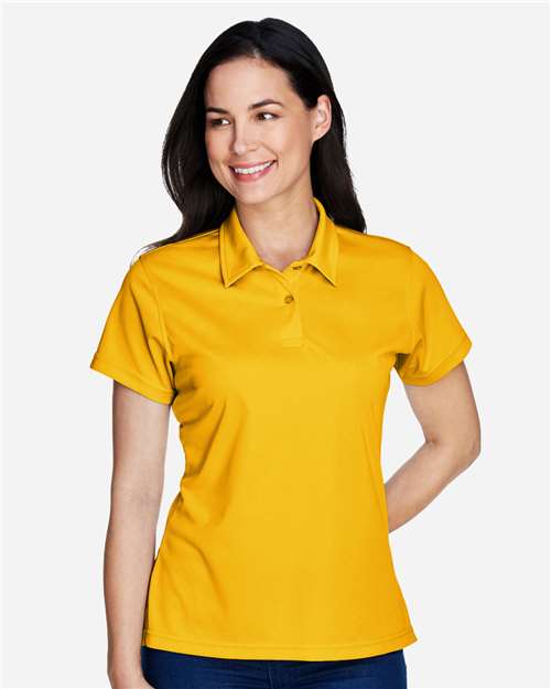 Team 365 TT21W Women's Command Snag Protection Polo - Sport Athletic Gold - model front
