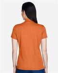 Team 365 TT21W Women's Command Snag Protection Polo - Sport Burnt Orange - model back