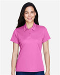 Team 365 TT21W Women's Command Snag Protection Polo - Sport Charity Pink - model front