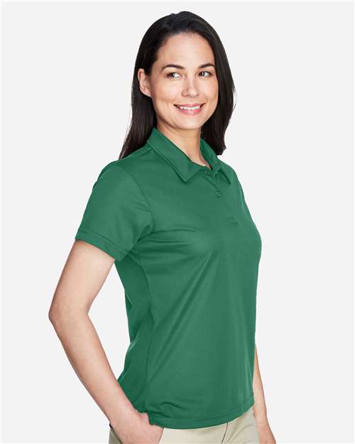 Team 365 TT21W Women's Command Snag Protection Polo - Sport Dark Green - model side