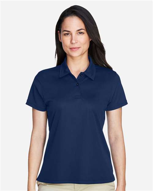 Team 365 TT21W Women's Command Snag Protection Polo - Sport Dark Navy - model front