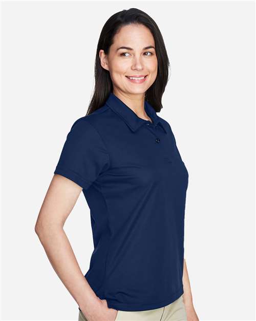 Team 365 TT21W Women's Command Snag Protection Polo - Sport Dark Navy - model side