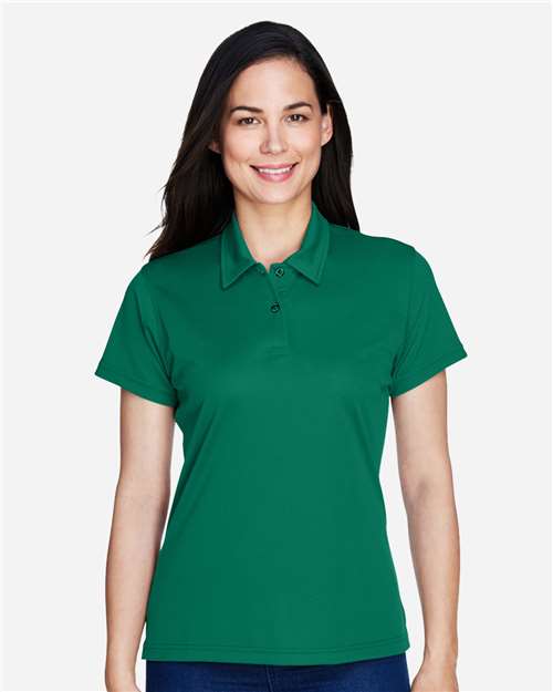 Team 365 TT21W Women's Command Snag Protection Polo - Sport Forest - model front