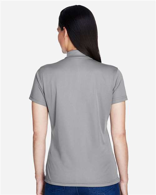 Team 365 TT21W Women's Command Snag Protection Polo - Sport Graphite - model back