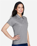 Team 365 TT21W Women's Command Snag Protection Polo - Sport Graphite - model side