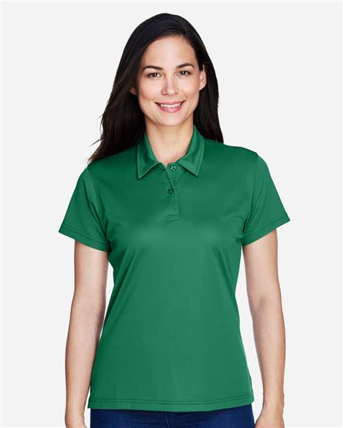 Team 365 TT21W Women's Command Snag Protection Polo - Sport Kelly - model front
