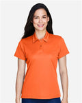 Team 365 TT21W Women's Command Snag Protection Polo - Sport Orange - model front