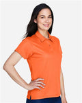 Team 365 TT21W Women's Command Snag Protection Polo - Sport Orange - model side